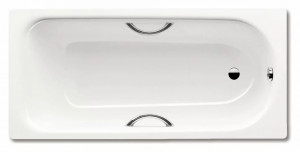 Стальная ванна Kaldewei Advantage Saniform Plus Star 170x75 mod. 336 с ручками, с покрытием Anti-Slip и Easy-Clean 133630003001  (133630003001)